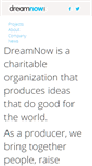 Mobile Screenshot of dreamnow.org